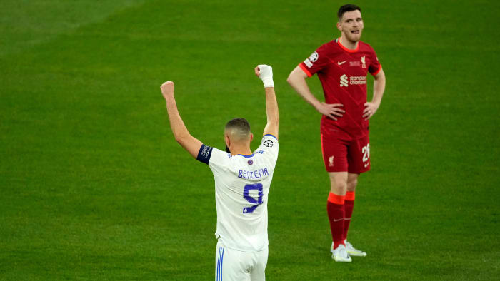 Karim Benzema and Real Madrid win the Champions League title